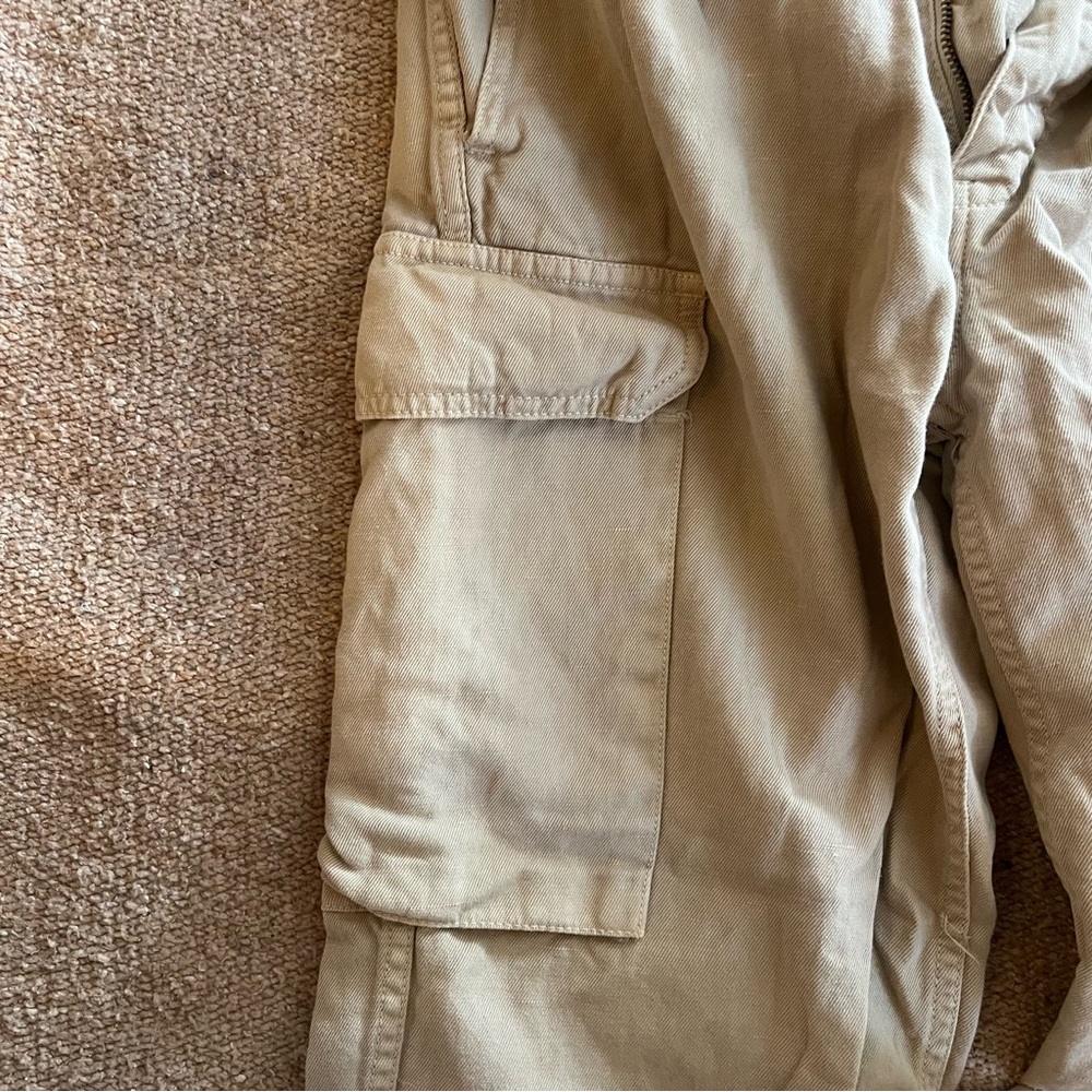 Nili Lotan Yannic Sandstone Cargo Pant - Picture 4 of 8